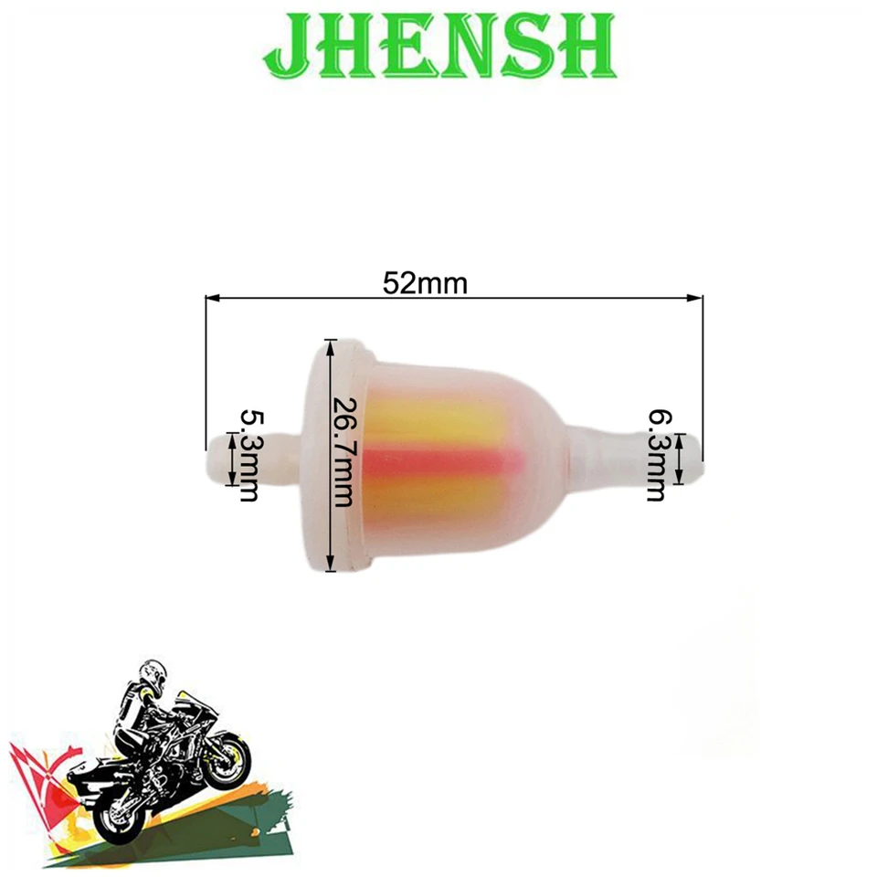 Jhensh Universal Falk Filter plynový filter pre štvorkolky ATV Pit Dirt Bikes Bicykle