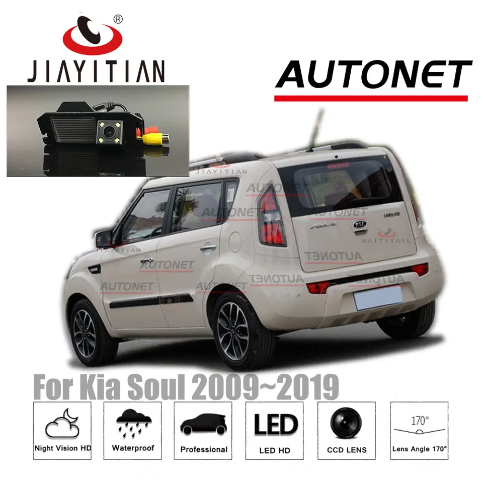 Jiayitian Revers Camera pre Kia Soul 2009 2010 2012 2013 2014 ~ 2018 HD CCD Night Vision/Backup Parking Camera Zadná kamera Cam