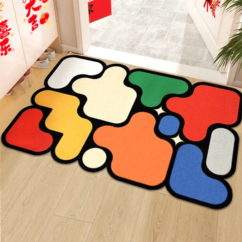 Jigsaw pixel v štýle kúpeľňa Diatom bahno rýchle sušenie podlahové podlaha toaleta nekĺzanie ľahké čistenie nohy rohož domov vchod do dverí rýchle DR