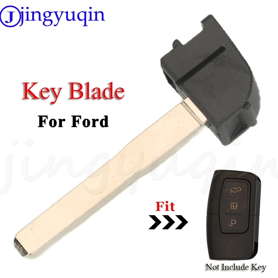 Jingyuqin 10ks automobilový diaľkový kľúč pre Ford C-Max Focus MK2 Kuga Mondeo Galaxy HU101 SMART UNTRUT BLADE BLANKA NUSTAVENIE FOB