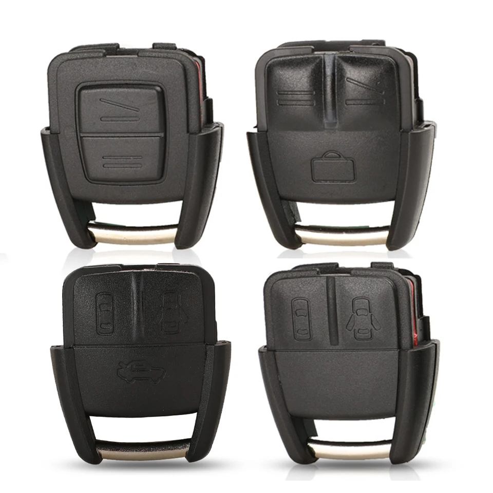 Jingyuqin 2/3 Tlačidlá náhradné vozidlo Kľúč na diaľku FOB Case Cover pre Opel Vavxhall Vectra Astra Zafira Omega