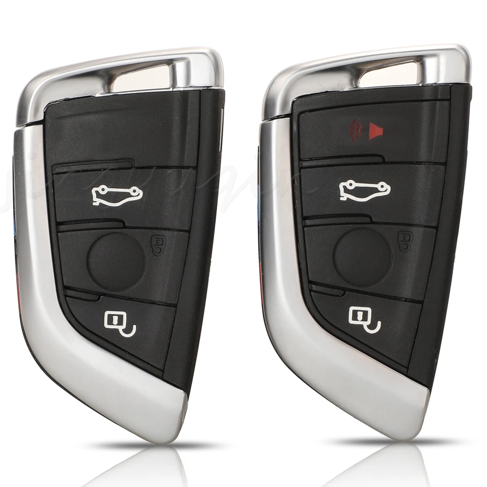 Jingyuqin 3/4 tlačidlá vzdialené auto Keyless Entry FOB pre BMW F CAS4 5 7 Series X5 X6 2014 2015 2015 2016