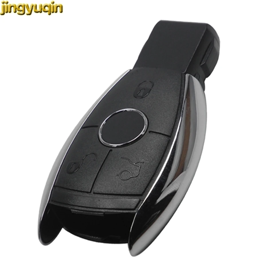 Jingyuqin Car Key FOB pre Mercedes Benz W203 W204 W210 AMG BGA C CL CLK CLK CLS E GL NEC RS SLK 2/3/4