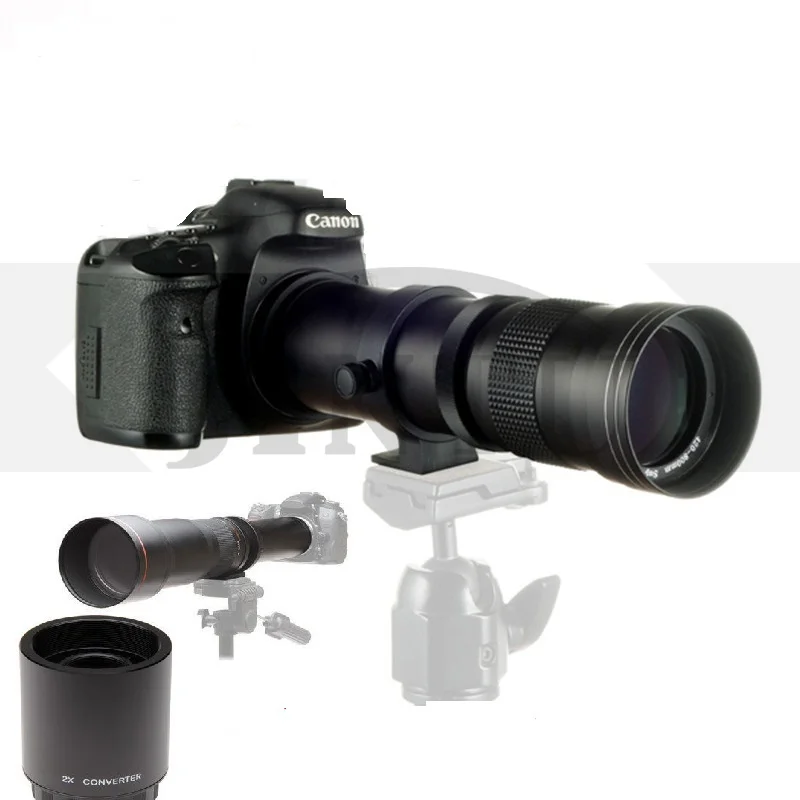 Jintu 420-1600 mm f/8.3 HD Manuál teleobjektív pre Nikon D5100 D5200 D5300 D5500 D5600 D7100 D7200 D7500 D90 D600 D610 D700 D90