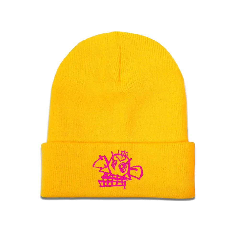 Jinx opice beanie pletené klobúk zimná teplá vonkajšia čiapka pre mužské ženy