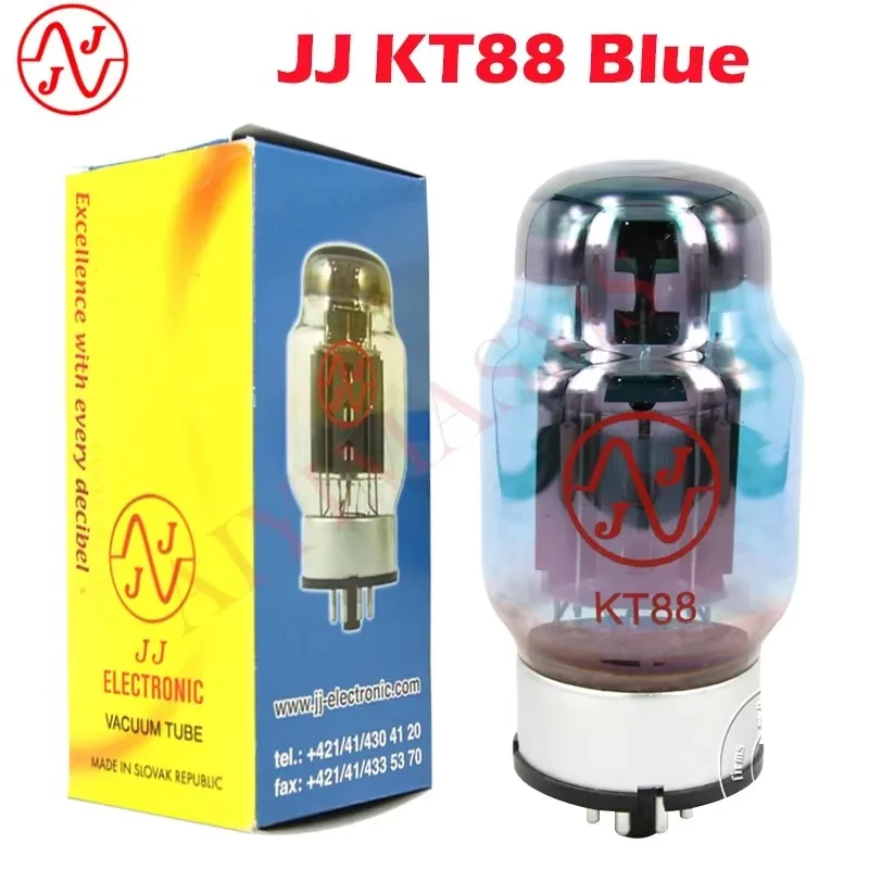 JJ KT88 Vákuová trubica modrá nahrádza 6550 KT120 KT66 KT88 ELEKTRONICKÁ TRUCH TRUBIFIFFIFIKOVÝ KIT