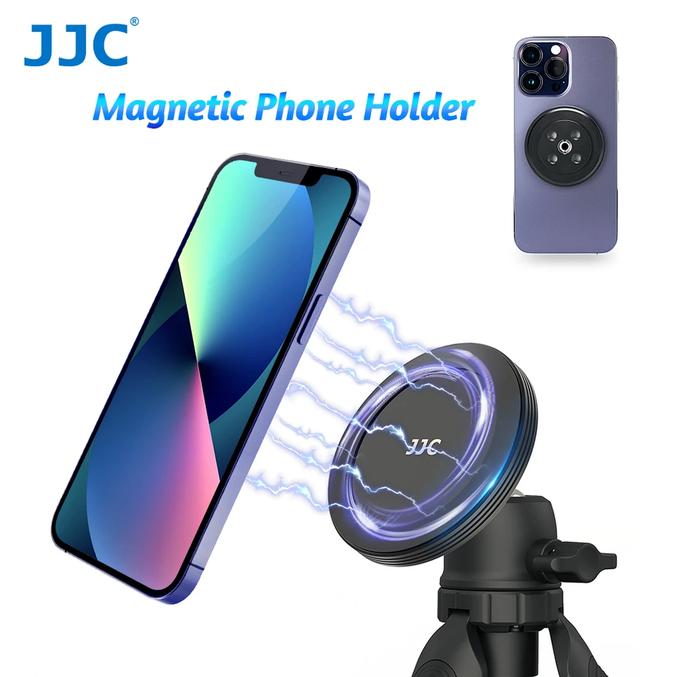 JJC MAGSAFE na 1/4 držiak na držiak na skrutku pre iPhone 14 13 12 12 MINI 12/12 Pro / 12 Pro Max
