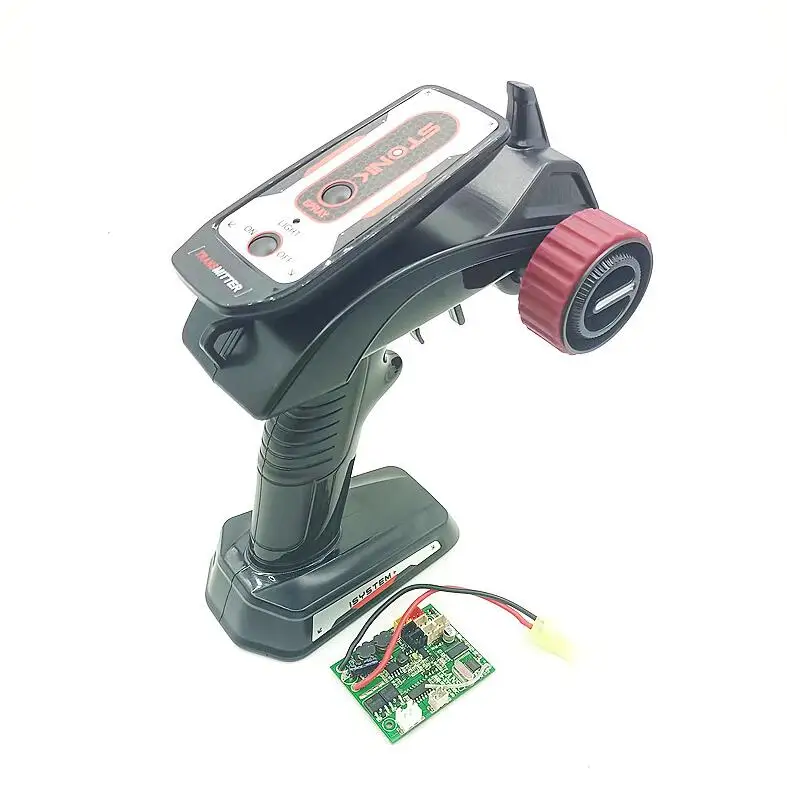 JJRC EV2 D620 SG-1204 RC vysokorýchlostná nádrž zliatiny sprej driftových automobilov Hlavná doska ROZPAD ROZPORA Diaľkové ovládanie