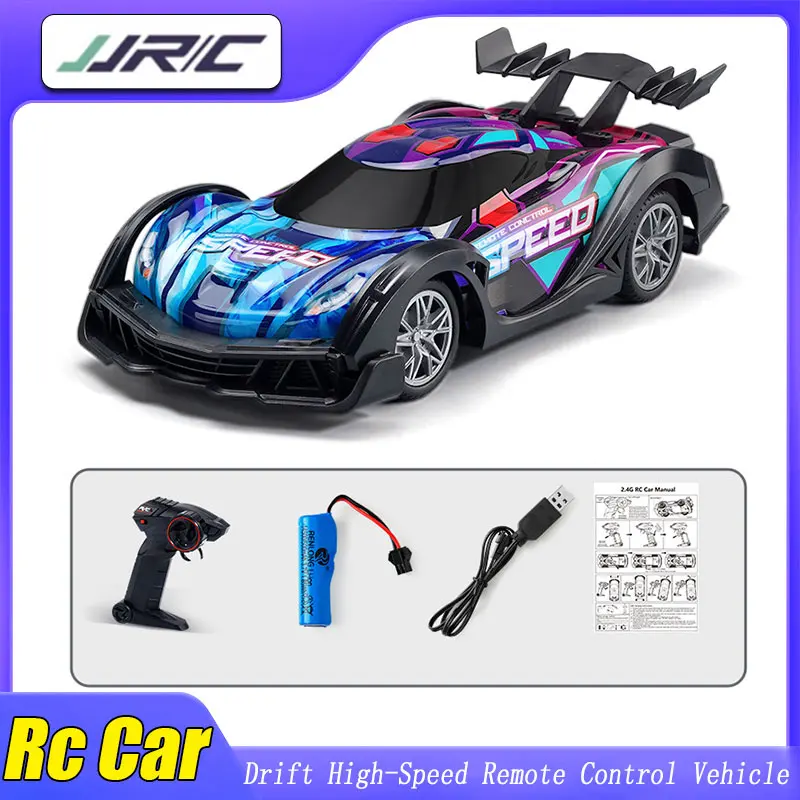 JJRC RC CAR 2.4G LED svetlo LED svetlo pretekárske vozidlo Vysoko rýchlostné vozidlo Drift RC Racing CAR Hray pre deti darček k narodeninám