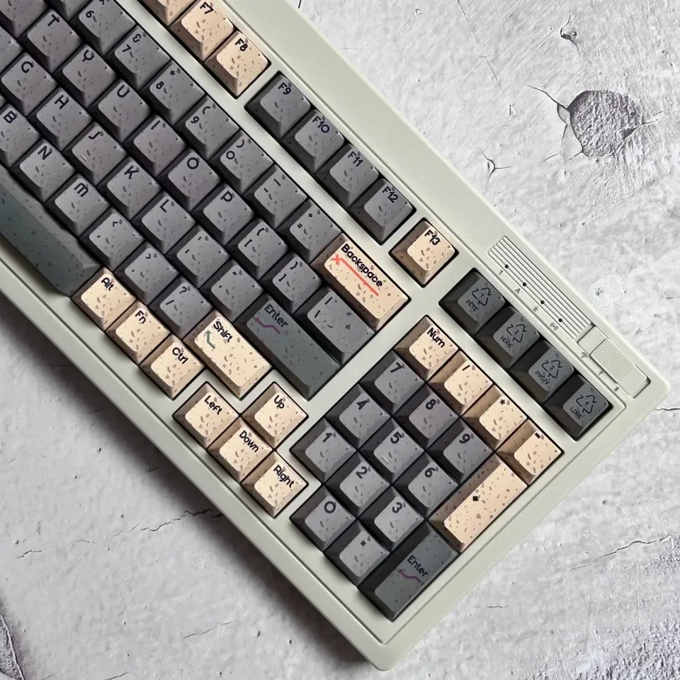 JKDK REGENTERE TÉMA KEYCAP R2 PBT Vlastné vinobranie šedá klávesnica čiapka čerešňový profil kľúča pre mechanické príslušenstvo klávesnice