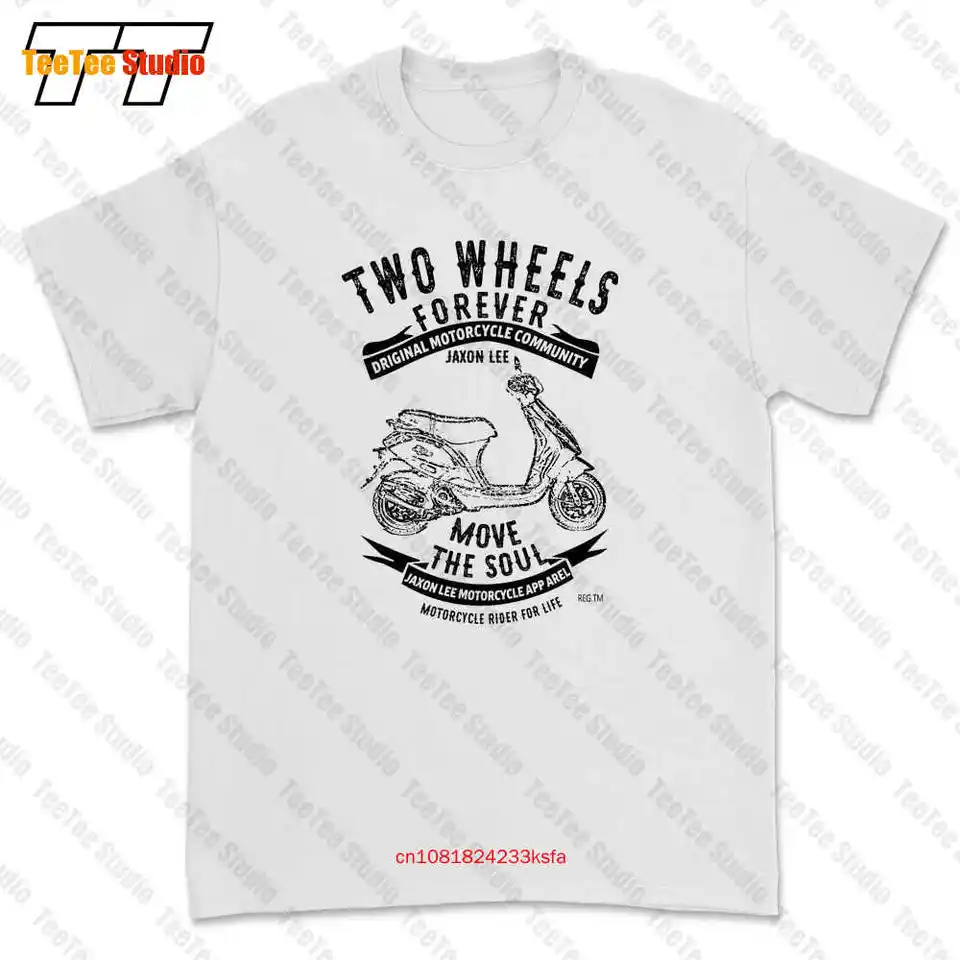 JL Soul Ilustration for Piaggio Zip 50 4T Motorbike ventilátor tričko Tee XBKB