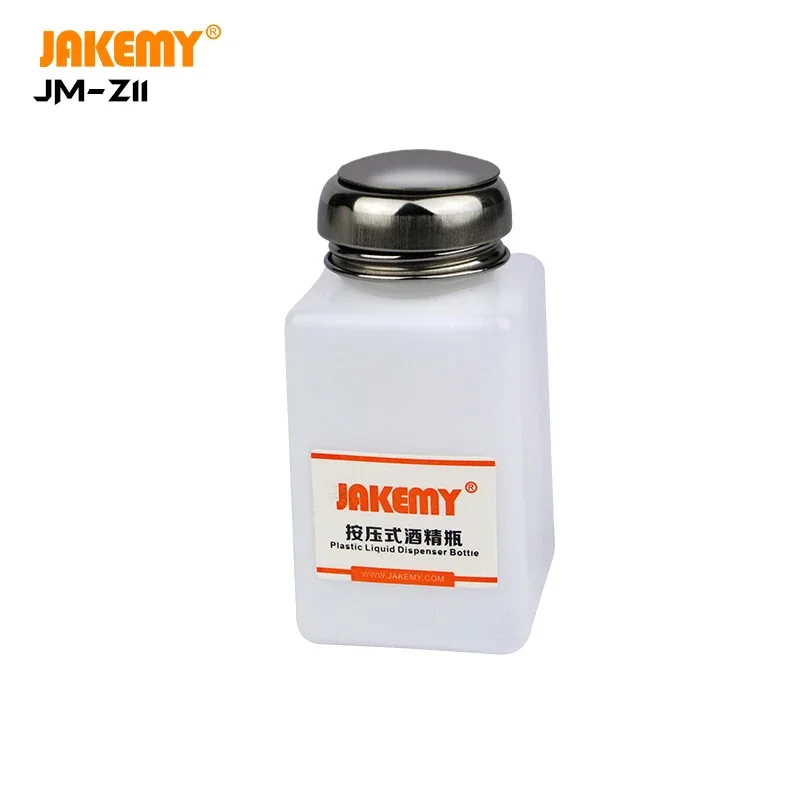 JM-Z11 180 ml plastový kvapalinový dávkovač prázdny dávkovač alkoholu na fľašu na Dávkovač prenosného prenosného čerpadla na čistenie PCB