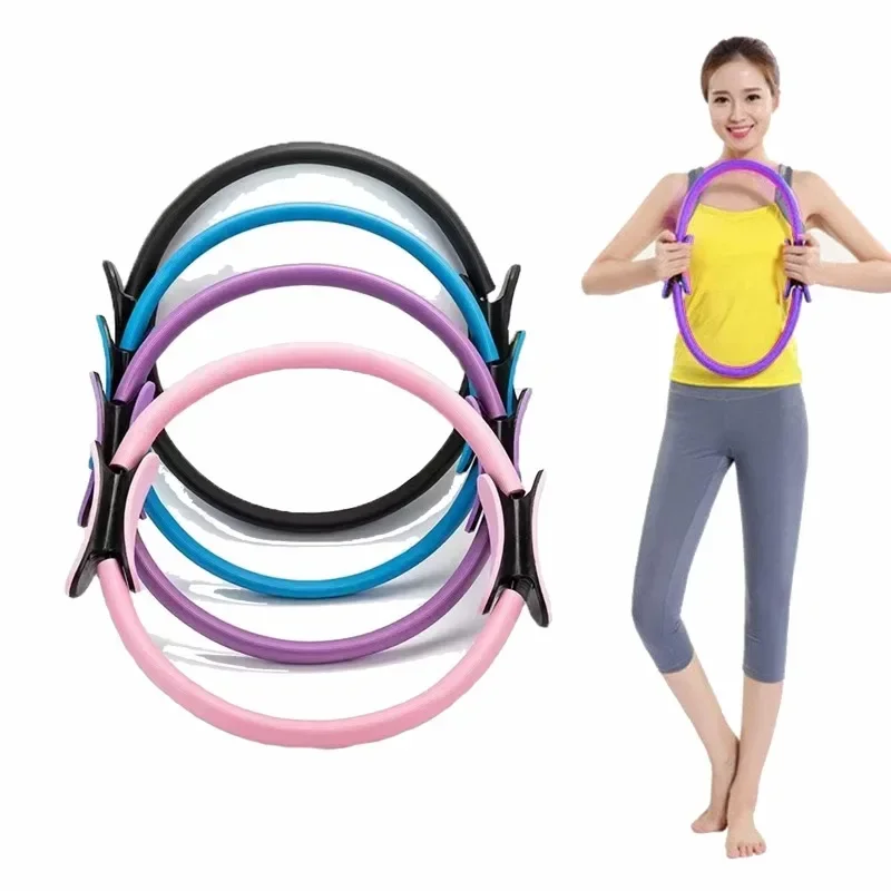Joga fitness prsteň kruh pilates dievčatka Ženy Cvičenie telocvičňa Pilates príslušenstvo Domáce odolnosť elasticita jogy kruh kruhu