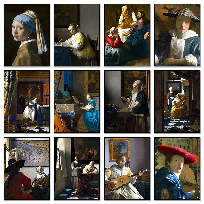 Johannes Vermeer Slávny maliar z Holandska