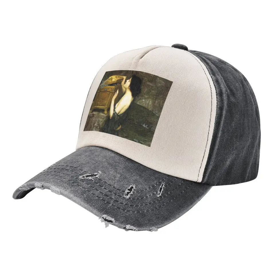 John William Waterhouse - Pandora Baseball Cap Luxury Značka Anime Kids Hat Dámska plážová priezor pánsky