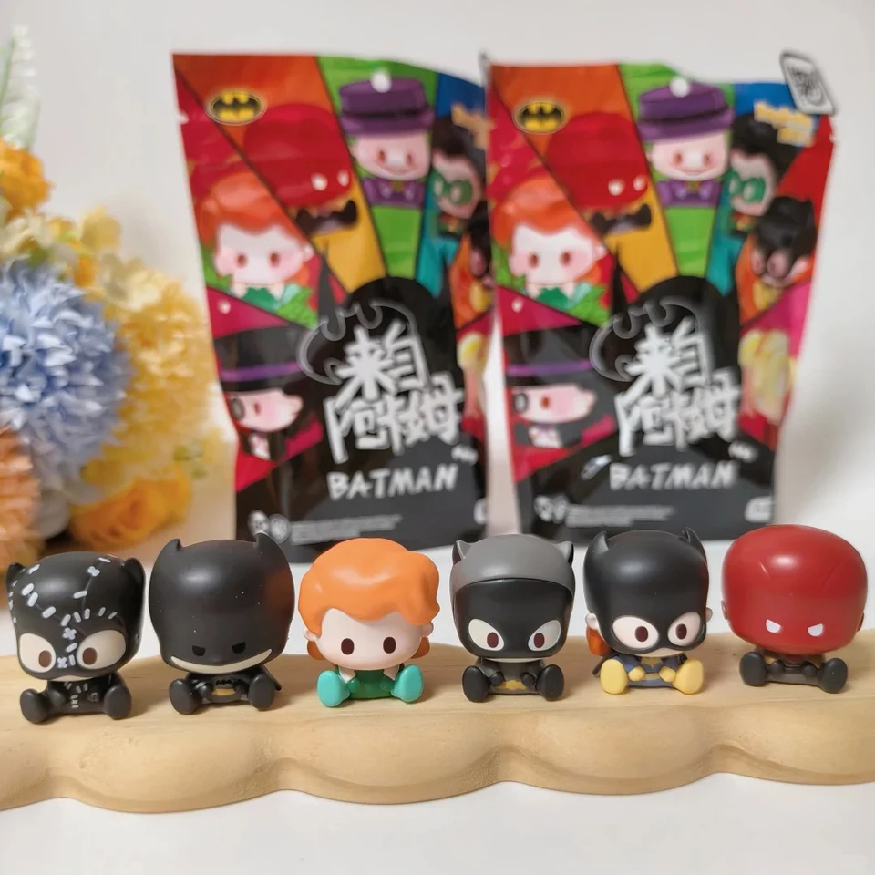 Joker Harley Quinn Barbara Catwoman Robin Collectible Figurine Fanúšikovia darčeky Supaly DC Batman Arkham Mini Figure Bet Bag