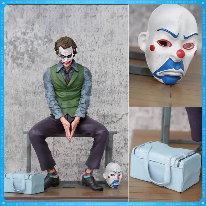 Joker postava Joker SIT SIT Acryl Cuckle Heath Model Model automobil zadná strecha chvost prívesok