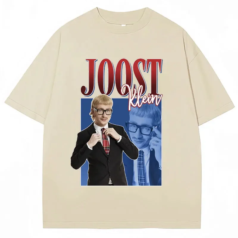 Joost Klein Europapa Tričko Men Menže módne hip hop vintage y2k High Street T košeľa voľné speváčky tričká Streetwear