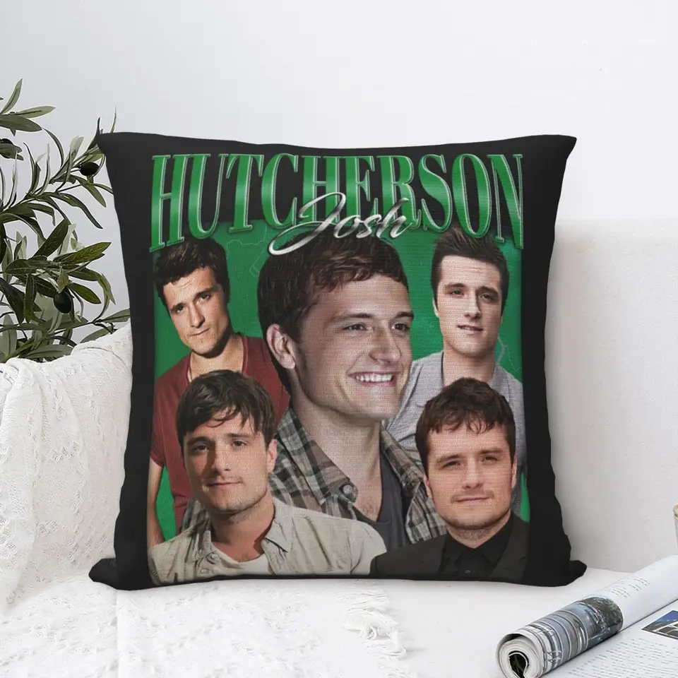 Josh Hutcherson vankúš pokrýva americký herec Kawaii vankúš pre svadobnú hostinu Domáce dekorácie vankúšov krycie vankúše prítomné