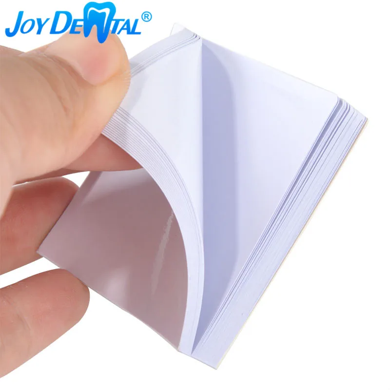 Joy Dental 50 listov/podložka zubná jednorazová zmesová podložka 5.1*5,1 cm 2 strany