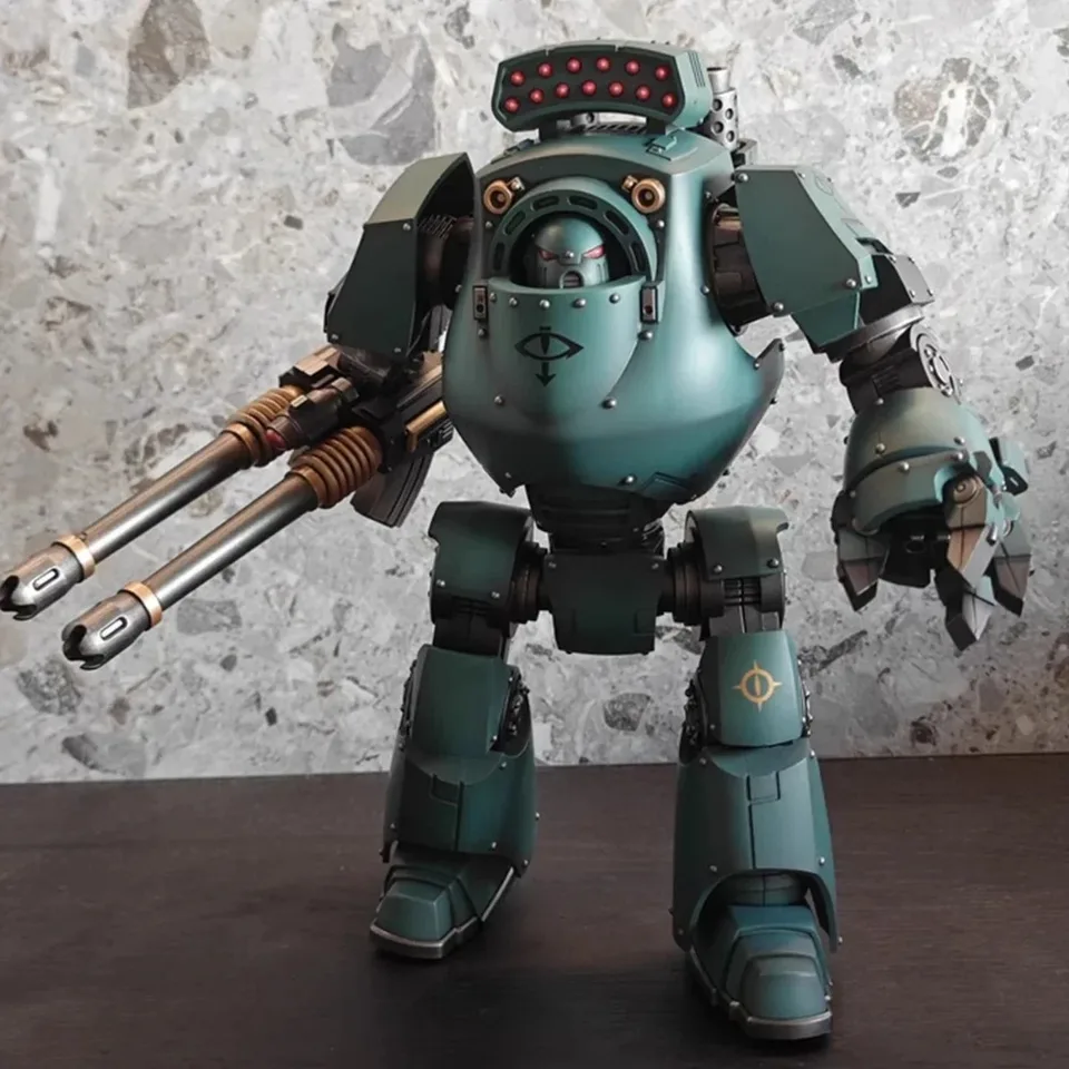 Joy Toy Sons of Horus Action figure Figure Ourderes Dreadnoughget s gravis Autocannon Joint Joint Movely Figurine Collection Model hračky