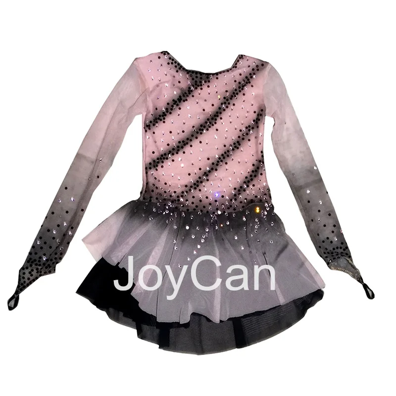 Joycan ľadové krasokorčuľovacie šaty dievčatá spandex pružné sieťové súťažné tanečné oblečenie prispôsobené