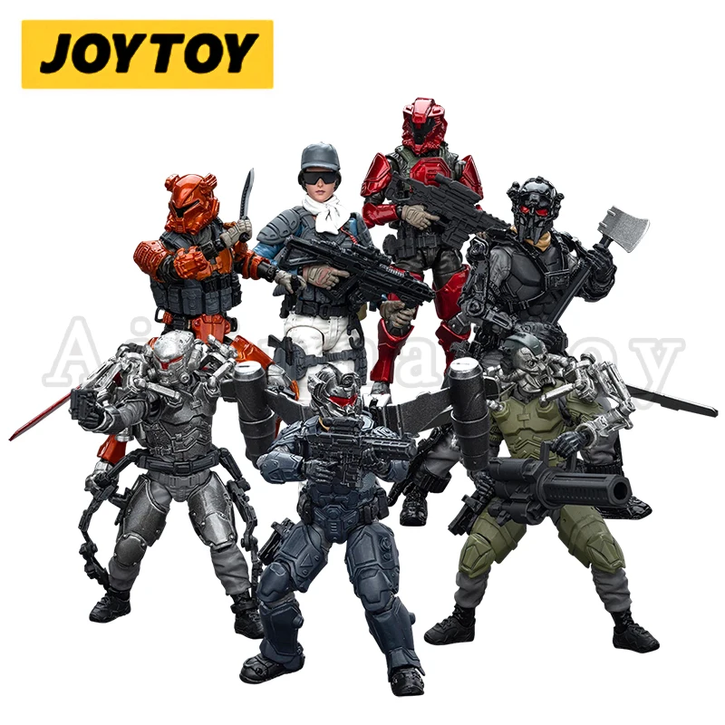 Joytoy 1/18 akčná figúrka Ročná armáda Promote Builder Pack 25-31 Model anime Collection Model