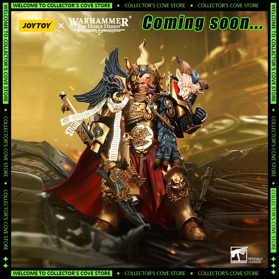 Joytoy Warhammer 40K Akčná postava Legio Custodes Constantin Valdor Generálny kapitán v legio Custodes Model Model Toy Gift