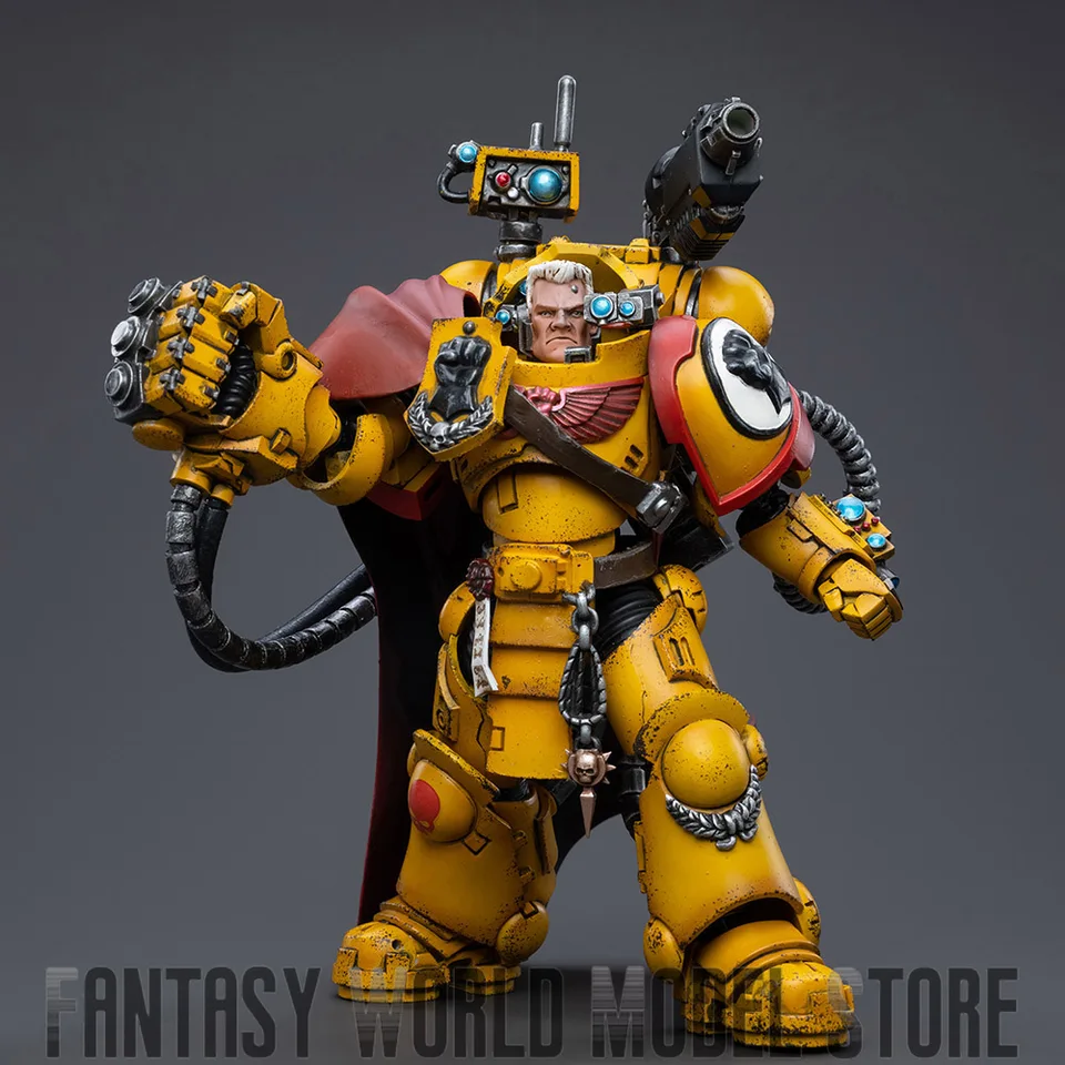 Joytoy Warhammer 40K JT3426 1/18 Imperial Fist Tretí kapitán Tor Garadon Plno