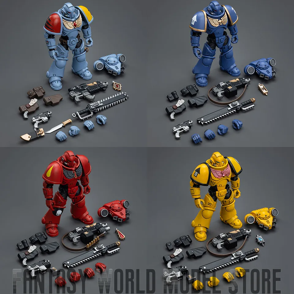 Joytoy Warhammer 40K JT6625 JT6632 JT6649 JT6656 1/18 SPOLOČNOSTI VLASTI KRAKOVÝCH ANGELOV Imperial päsť