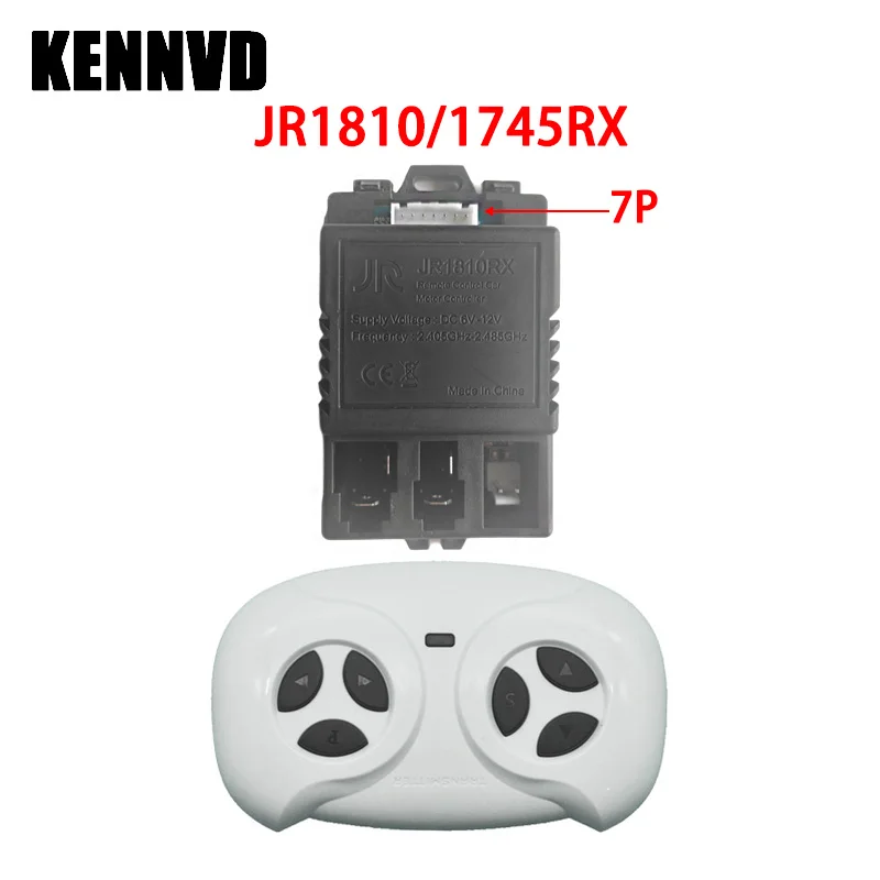 JR1810RX 7P/5P Ovládač pre deti jazdia na hračkách a diaľkovo Vontrol, detským elektrickým vozidlá