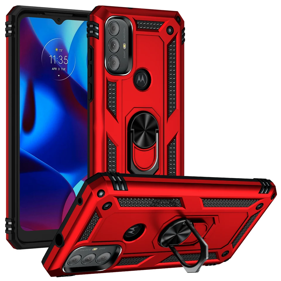 JSFS Vojenský kryt Profesion Protect Protection Ochrana s Kickstandom pre Moto G Power G Stylus G Play 2021 2022 2023 4G 5G Case