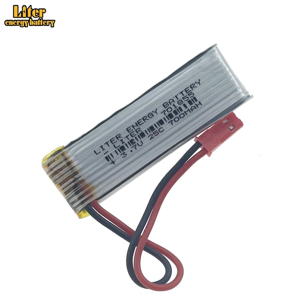 JST-2P 701855 3,7V 700MAH DRON DRONE DRONABLE LI-Polymér batéria 701855 pre RC UDI U817 U817A U817C S032