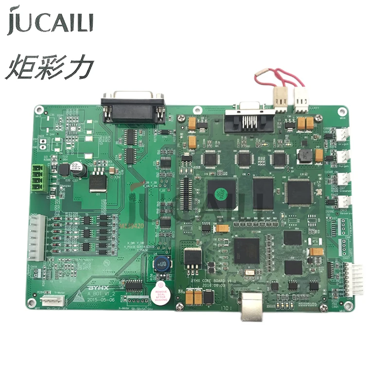 Jucaili Inkjet Tlačiareň KM1024i 8 Hlavná doska pre Allwin Xuli BYHX Konica Tlačiareň Veľká formát materskej dosky tlačiarne