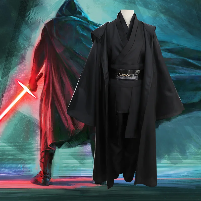 Juedi Samurai hviezda War War War Anakin Skywalker Replica replika Rob Cloak Anime Halloween Party kostým plus veľkosť