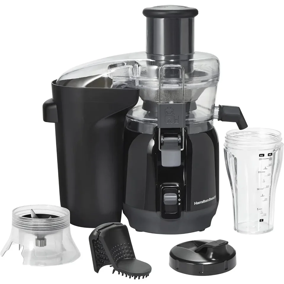 Juice & Blend 2-v-1-JUICER stroj, mixér, 3 ”kŕmny sklz pre celé ovocie a zeleninu, ľahko čistiteľný, odstredivý extraktor