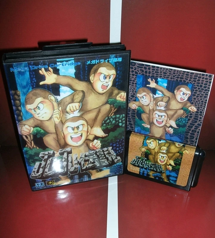 Juju Densetsu s krabicou a príručkou pre 16 bitov Sega MD Game Cabtridge Megadrive Genesis System System