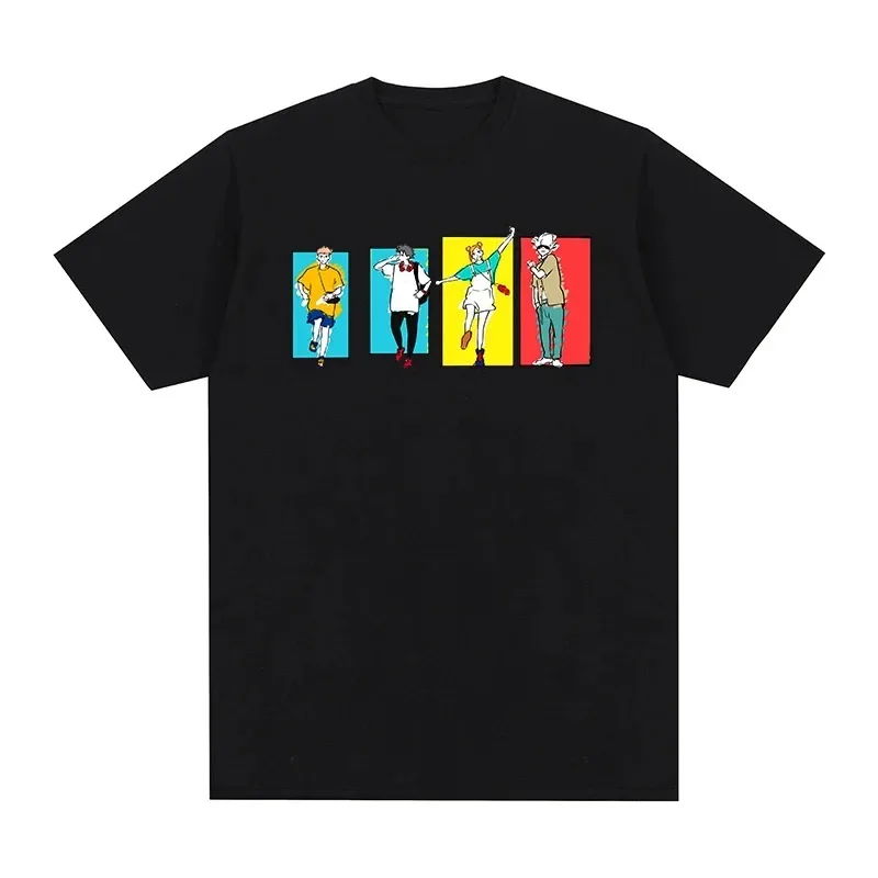 Jujutsu kaisen harajuku cool cartoon anime casure curlingwear tričko bavlnené muži tričko nové tričko dámske vrcholy