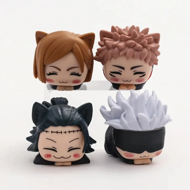 Jujutsu kaisen mačka spánok itadori yuji satoru gojo tvary figurínu anime kugisaki nobra geto Suguru bábiky Model Darček