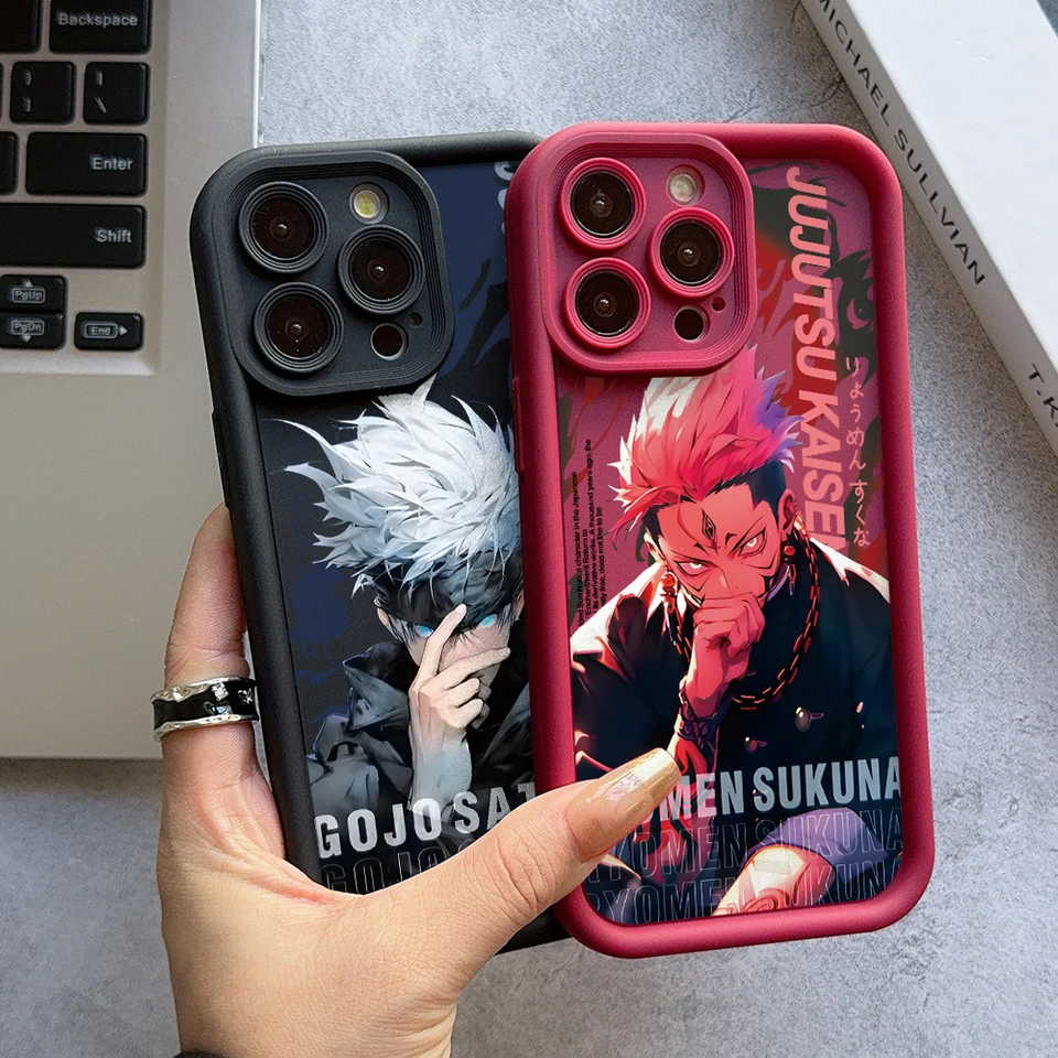 JUJUTSU Kaisen Sukuna Gojo Telefon Pase pre Huawei P40 P50 Mate 30 40 Nova 7 9 10 Honor 200 x7 x9 90 50 Pro 4g 5G Soft TPU Cover TPU