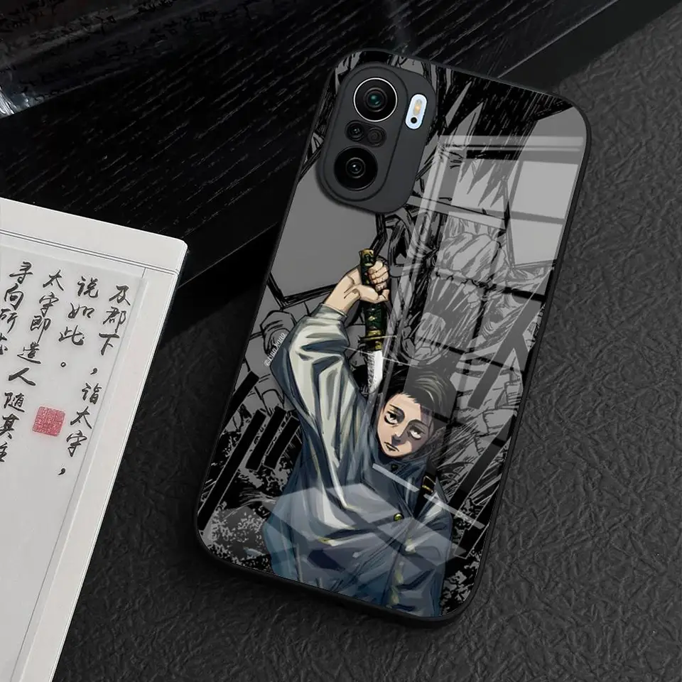JUJUTSU Kaisen Yuta OKKOTSU TELEFÓN PRE XIAOMI 14 LITE 12 PRO 11T 13 LITE POCO M6 M5 X6 X5 X3 NFC F5 F6 Pro Glass Back Cover
