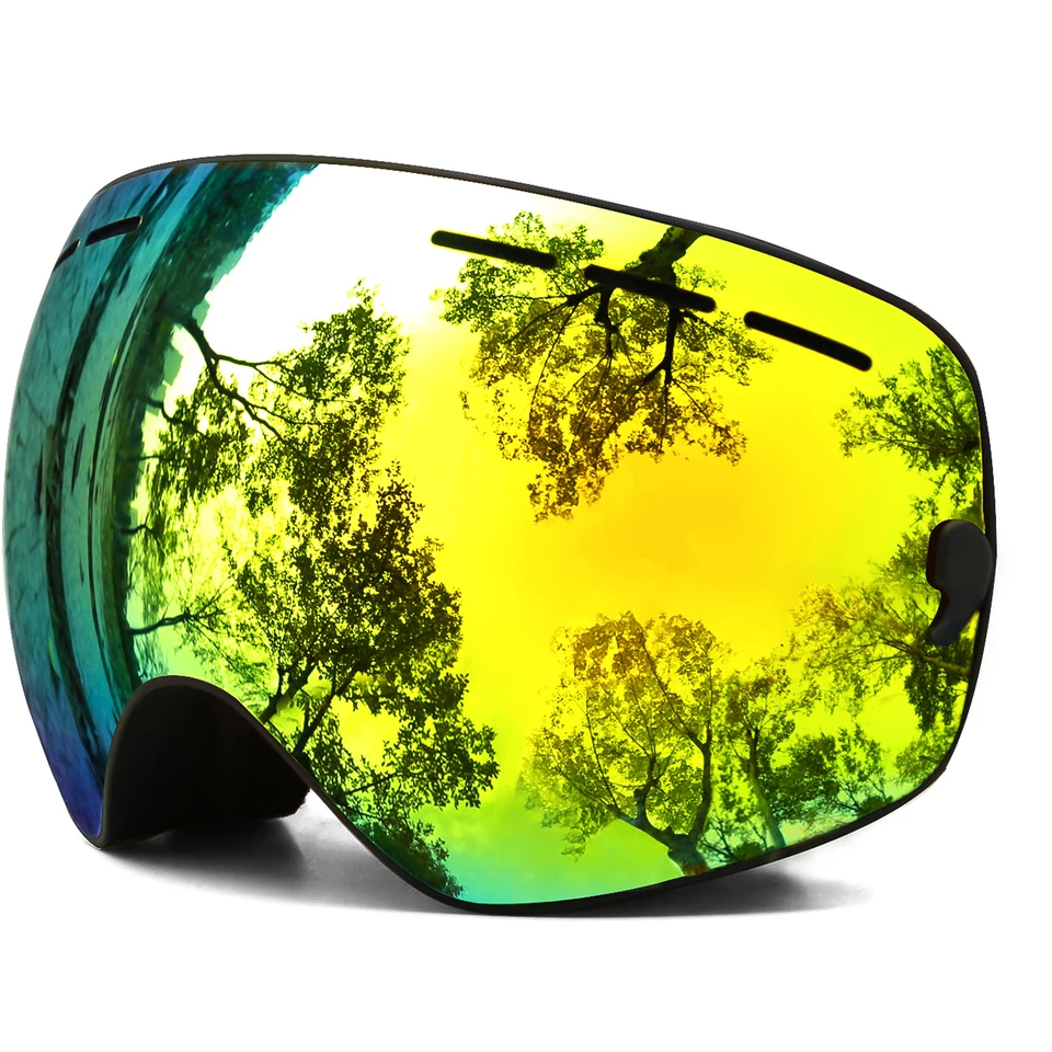 Juli Kids lyžiarske okuliare, vymeniteľná dvojvrstvová sférická šošovka, OTG Anti-Fog Snowboard Snowboard Snow Goggles Vek 4-16 4300