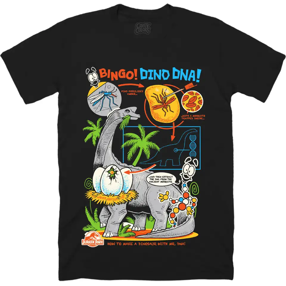 Jurassic Park: Bingo! Dino DNA! - Tričko