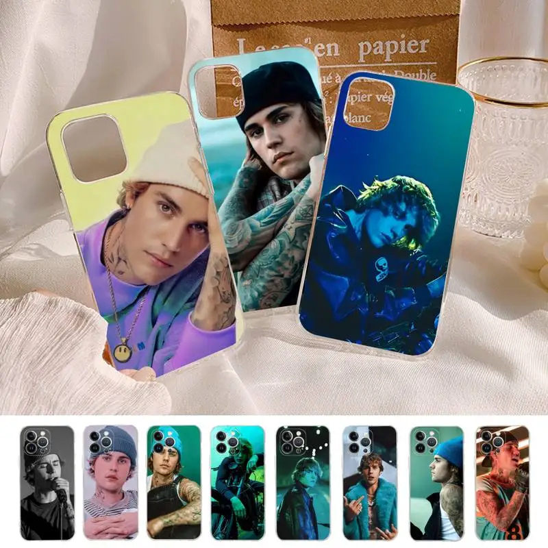 Justin Bieber Justice Pase Case Silikone Soft pre iPhone 14 13 12 11 Pro Mini xs Max 8 7 6 Plus xs xr xr kryt
