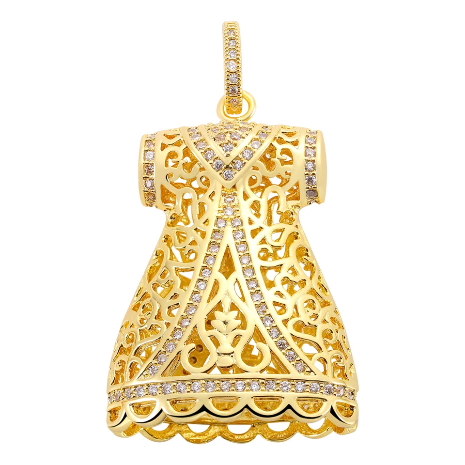 Juya 18k Goldated Tassels Doplnky plávajúce konektory s dutím kvetinovým šatám pre ručne vyrábané perlové korálky šperky