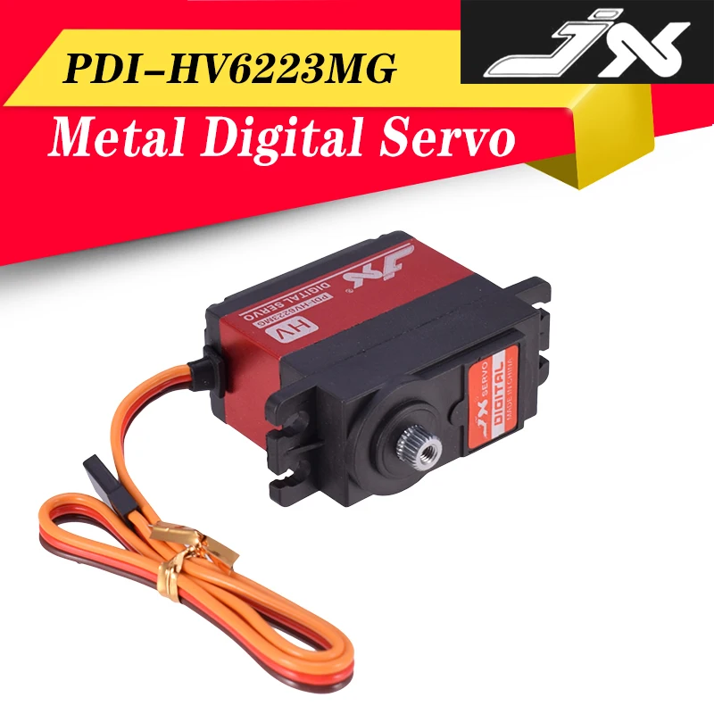JX Servo PDI-HV6223MG 8,4V 23 kg 0,16 SEC Metal Gear Digital Standard Servo pre diely lietadla RC Car Robot Airplane Aircraft