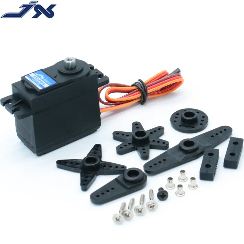 JX servo PS-5509mg 9kg Metal Gear Standard Analog Servo Core Vysoký krútiaci moment pre súpravy Drone RC Car Boat Drone Kits