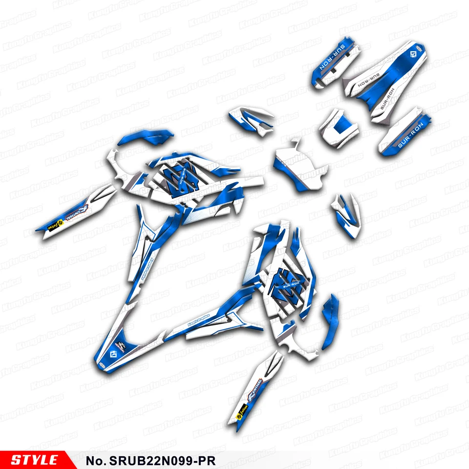 JY Racing Prispôsobené grafické lepiace nálepka pre ochranný film Surron Ultra Bee Sur-Ron