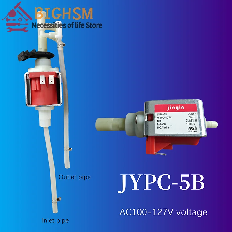 JYPC -5B EP5 48W 55W 100V AC110V -120V 220V -230V 50-60Hz Káva / Espresso stroj solenoidové čerpadlo Vodné čerpadlo