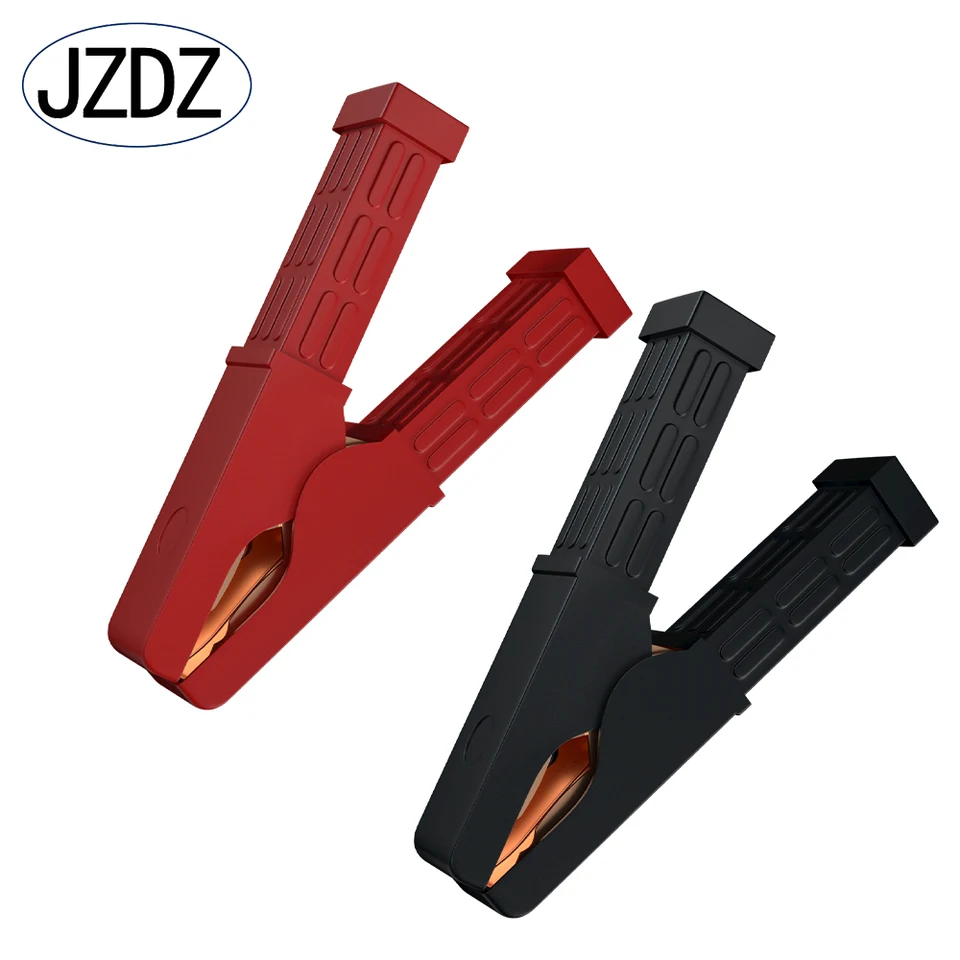 JZDZ 2KS s vysokým obsahom aligátorov Clips Pure Copper Výmena batérie Káblové svorky zvárové klipy pre auto J60061